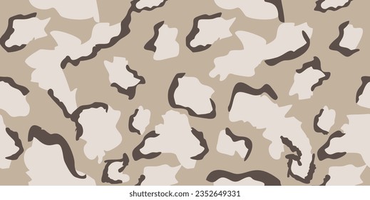 seamless desert camo pattern suitable for army uniform 