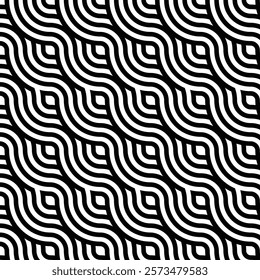 Seamless design art pattern vector. Illustration of traditional oriental asian background