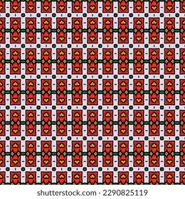 Seamless Design Backdrop Textile Fabric Print Shapes Funky Graphical Arabic Monochrome Point Paper Structure Fashion Retro Digital Wallpaper Geometric Background Modern Tile Texture Graphic Pattern.