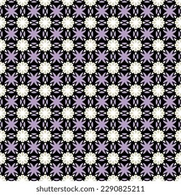 Diseño sin inconvenientes Fondo de impresión de tela textil Formas Funky Estructura gráfica de papel monocromo árabe Fashion Retro Papel de escritorio Geométrico Fondo de fondo moderno Tile Textura Patrón gráfico.