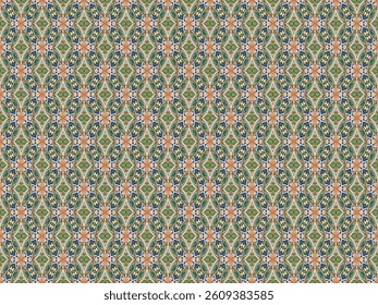 Seamless Design Background Fashion Symmetric Luxury Texture Graphic Shape Template Decoration Wallpaper Geometric Textile Perspective Digital Visual Interior Cloth Art Fabric Endless Tile Pattern.