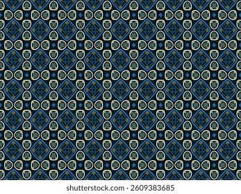 Seamless Design Background Fashion Symmetric Luxury Texture Graphic Shape Template Decoration Wallpaper Geometric Textile Perspective Digital Visual Interior Cloth Art Fabric Endless Tile Pattern.