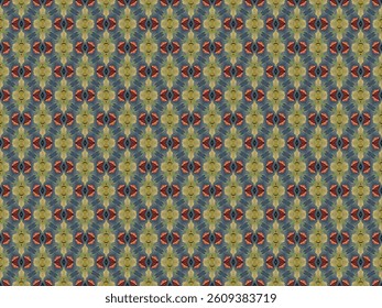 Seamless Design Background Fashion Symmetric Luxury Texture Graphic Shape Template Decoration Wallpaper Geometric Textile Perspective Digital Visual Interior Cloth Art Fabric Endless Tile Pattern.
