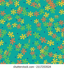 Seamless design Batik with plant pattern,background,cover and wallpaper