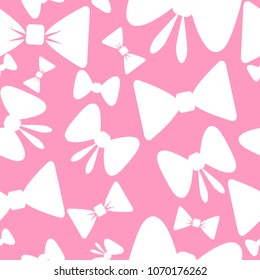 
seamless design bows