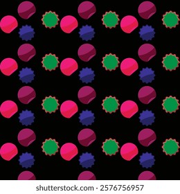 seamless design color art pattern