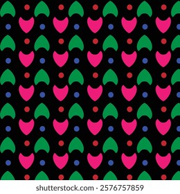 seamless design color art pattern