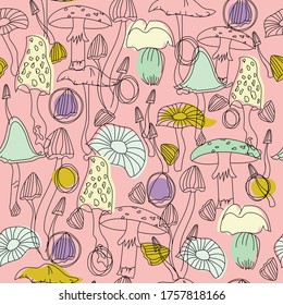 seamless design. Decoration textile and paper series