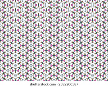 Seamless Design Graphic Symmetric Cloth Texture Perspective Fabric Shape Wallpaper Art Luxury Background Digital Endless Interior Tile Fashion Template Geometric Textile Visual Decoration Pattern.