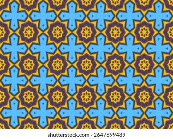 Nahtloses Design Innenansicht Luxus Fliesen Stoff Grafik Endlos Geometrische Form Hintergrund Kunst Stoff Textur Mode Digital Textil Vorlage Symmetrische Dekoration Wallpaper Visual Pattern.