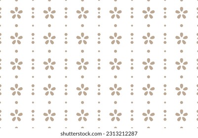 Seamless design of lace pattern, scallop design, fabric template, ornamental fashion design