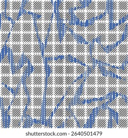 seamless design pattern with flowers and twigs with leaves. Vector illustrator