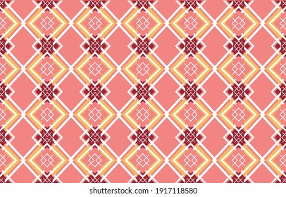 Seamless design pattern, Geometric vector of texture background