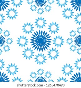 seamless design with a smooth antique pattern