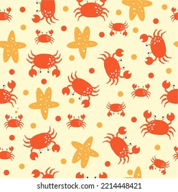Seamless design suitable for wallpaper and can be used for other designs, presentations love stone tree star sun cow book crab flower fruits line style logo design vector symbol abstract sign icon 