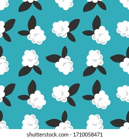 
Seamless design vector illustration on the theme of berries and food.
