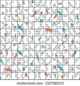 Seamless design.labyrinth colors Geometric complementary visual. Embroidered background texture for textile and fabric embroidery
