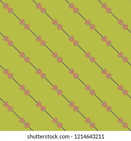 Seamless diagonal abstract background multicolor geometric striped.