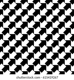 Seamless Diagonal Arrows Pattern. Geometric Texture.