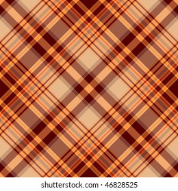 Seamless diagonal brown pattern (vector, EPS 10)