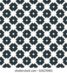 seamless diagonal checkered monochrome vector pattern.