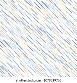 Seamless Diagonal Grunge Stripes. Abstract Texture with Brush Strokes. Scribbled Grunge Pattern for Fabric, Print, Textile Retro Vector Background with Stripes.