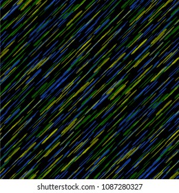 Seamless Diagonal Grunge Stripes. Abstract Texture with Dry Brush Strokes. Scribbled Grunge Motif for Fabric, Cloth, Paper Rustic Vector Background with Stripes.