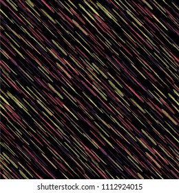 Seamless Diagonal Grunge Stripes. Abstract Texture with Brush Strokes. Scribbled Grunge Pattern for Fabric, Cloth, Textile Trendy Vector Background with Stripes.