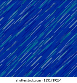 Seamless Diagonal Grunge Stripes. Abstract Texture with Dry Brush Strokes. Scribbled Grunge Motif for Fabric, Cloth, Paper Rustic Vector Background.