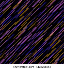 Seamless Diagonal Grunge Stripes. Abstract Texture with Brush Strokes. Scribbled Grunge Rapport for Wallpaper, Print, Textile Retro Vector Background with Stripes.