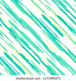 Seamless Diagonal Grunge Stripes. Abstract Texture with Brush Strokes. Scribbled Grunge Rapport for Fabric, Cloth, Paper Rustic Vector Background with Stripes.