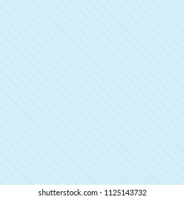 Seamless diagonal line particle pattern vector. Design granule white on cyan background. Design print for wallpaper, textile, background. Set 4