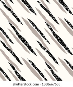 seamless diagonal line and polka dot  pattern.