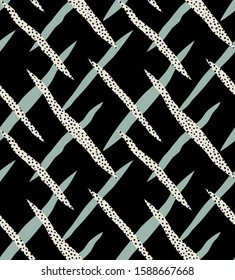 seamless diagonal line and polka dot  pattern.