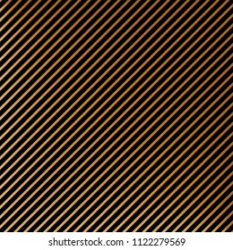 Seamless diagonal line regular pattern vector. Design stripe gradient gold on black. Print for wallpaper, textile, background, floor. Set 4