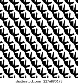 Seamless diagonal pattern. Repeat decorative design.Abstract texture for textile, fabric, wallpaper, wrapping paper.Black and white geometric wallpaper. 