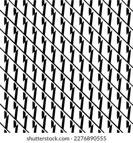 Seamless diagonal pattern. Repeat decorative design.Abstract texture for textile, fabric, wallpaper, wrapping paper.Black and white geometric wallpaper. 