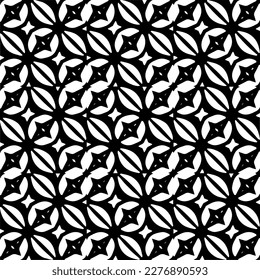 Seamless diagonal pattern. Repeat decorative design.Abstract texture for textile, fabric, wallpaper, wrapping paper.Black and white geometric wallpaper. 