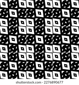 Seamless diagonal pattern. Repeat decorative design.Abstract texture for textile, fabric, wallpaper, wrapping paper.Black and white geometric wallpaper. 