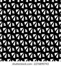 Seamless diagonal pattern. Repeat decorative design.Abstract texture for textile, fabric, wallpaper, wrapping paper.Black and white geometric wallpaper. 