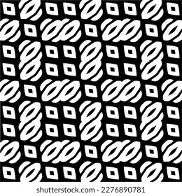 Seamless diagonal pattern. Repeat decorative design.Abstract texture for textile, fabric, wallpaper, wrapping paper.Black and white geometric wallpaper. 