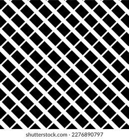 Seamless diagonal pattern. Repeat decorative design.Abstract texture for textile, fabric, wallpaper, wrapping paper.Black and white geometric wallpaper. 
