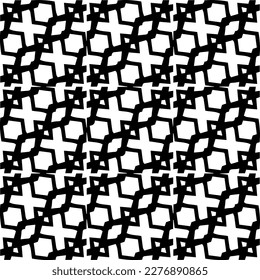 Seamless diagonal pattern. Repeat decorative design.Abstract texture for textile, fabric, wallpaper, wrapping paper.Black and white geometric wallpaper. 
