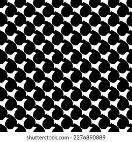 Seamless diagonal pattern. Repeat decorative design.Abstract texture for textile, fabric, wallpaper, wrapping paper.Black and white geometric wallpaper. 