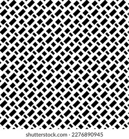 Seamless diagonal pattern. Repeat decorative design.Abstract texture for textile, fabric, wallpaper, wrapping paper.Black and white geometric wallpaper. 