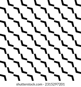 Seamless diagonal pattern. Repeat decorative design.Abstract texture for textile, fabric, wallpaper, wrapping paper. Black and white wallpaper.