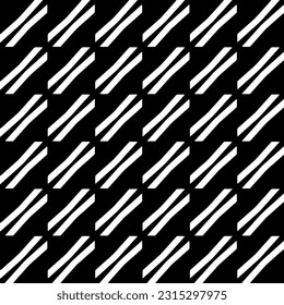 Seamless diagonal pattern. Repeat decorative design.Abstract texture for textile, fabric, wallpaper, wrapping paper. Black and white wallpaper.