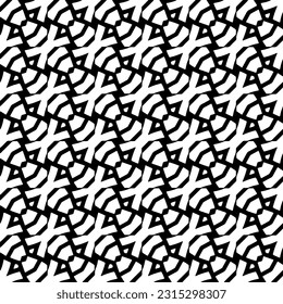 Seamless diagonal pattern. Repeat decorative design.Abstract texture for textile, fabric, wallpaper, wrapping paper. Black and white wallpaper.
