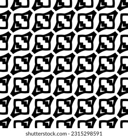 Seamless diagonal pattern. Repeat decorative design.Abstract texture for textile, fabric, wallpaper, wrapping paper. Black and white wallpaper.