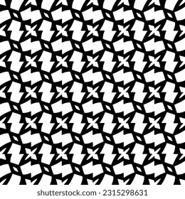 Seamless diagonal pattern. Repeat decorative design.Abstract texture for textile, fabric, wallpaper, wrapping paper. Black and white wallpaper.